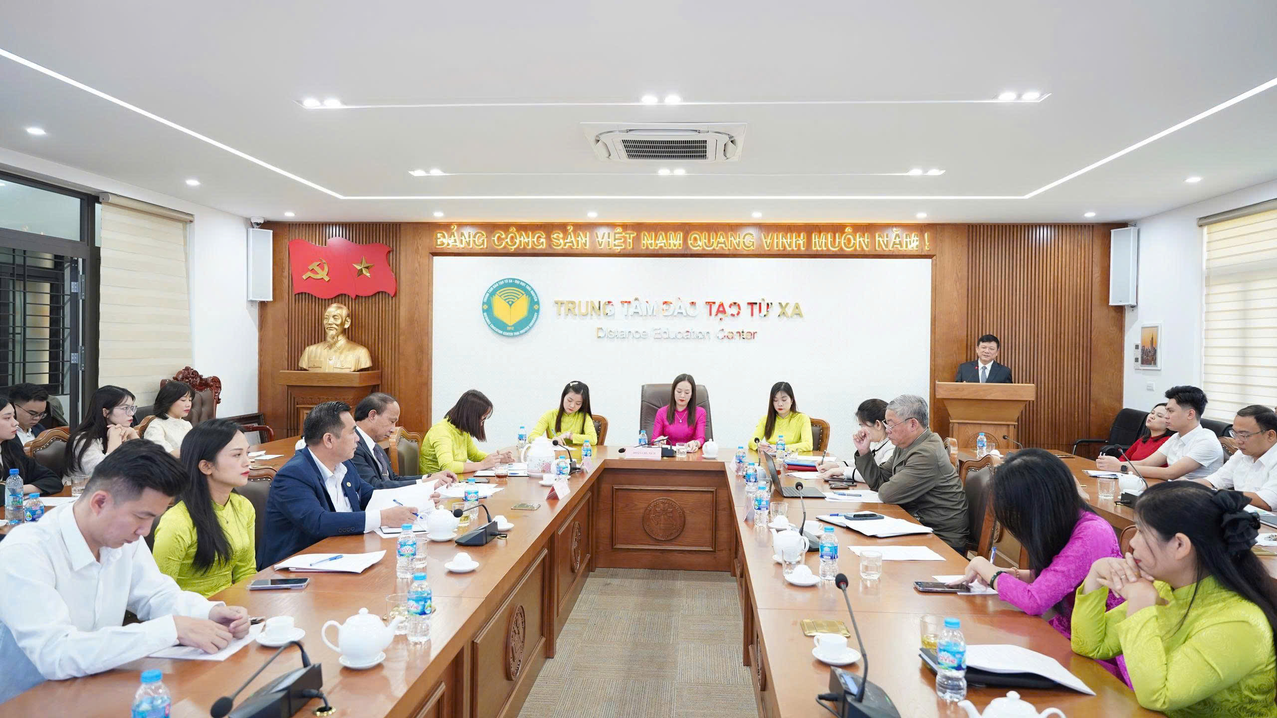 HỘI NGHỊ TỔ CÔNG ĐOÀN TRUNG TÂM ĐÀO TẠO TỪ XA - ĐẠI HỌC THÁI NGUYÊN TRUNG TÂM ĐÀO TẠO TỪ XA - ĐẠI HỌC THÁI NGUYÊN NHIỆM KỲ 2025 - 2030