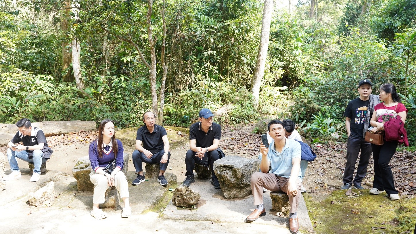 Giờ phút nghỉ giải lao của đoàn