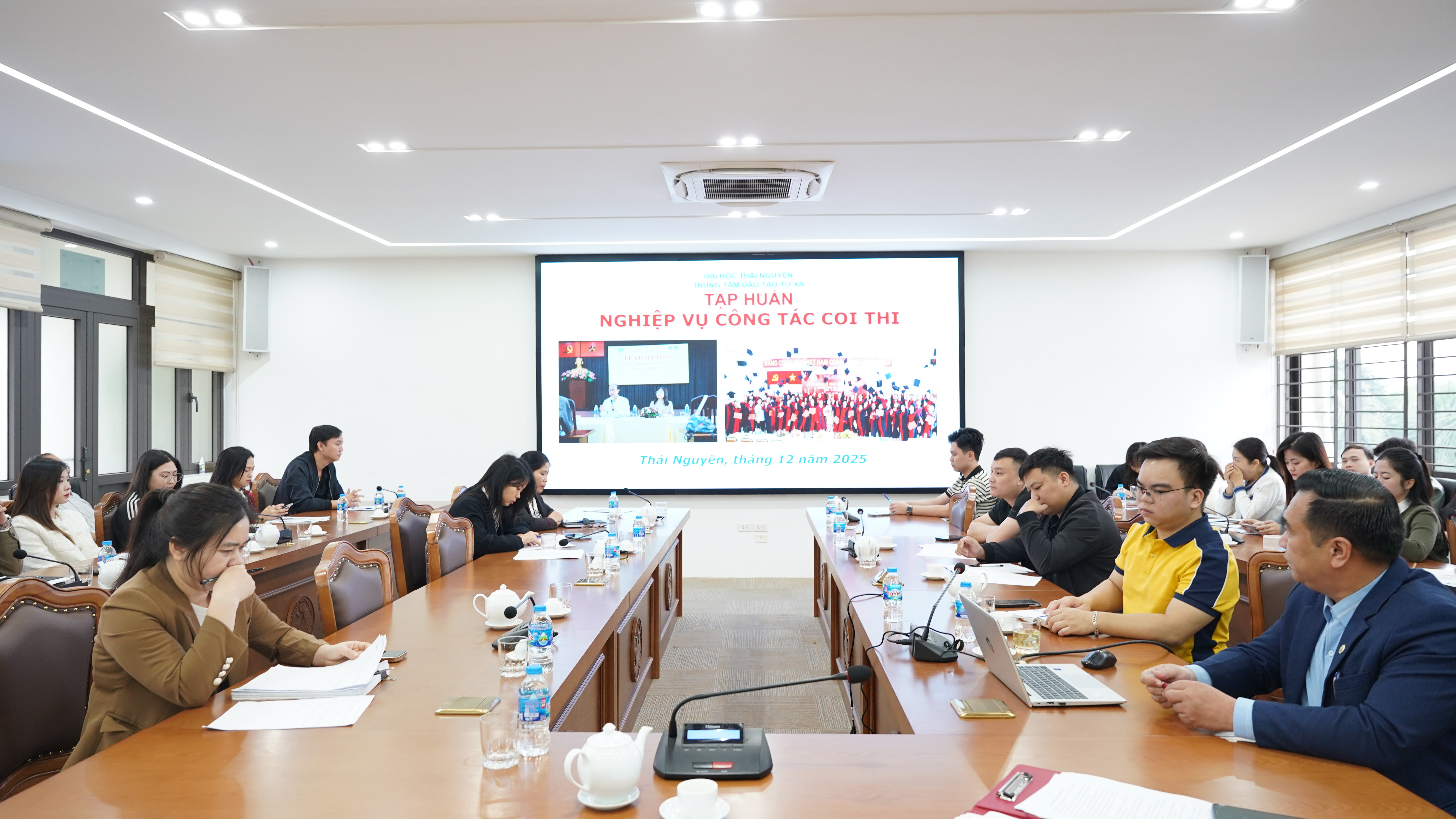 TẬP HUẤN NGHIỆP VỤ CÔNG TÁC COI THI